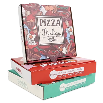 Fornitore di pizzeria ondulata personalizzabile personalizzabile ecologica.