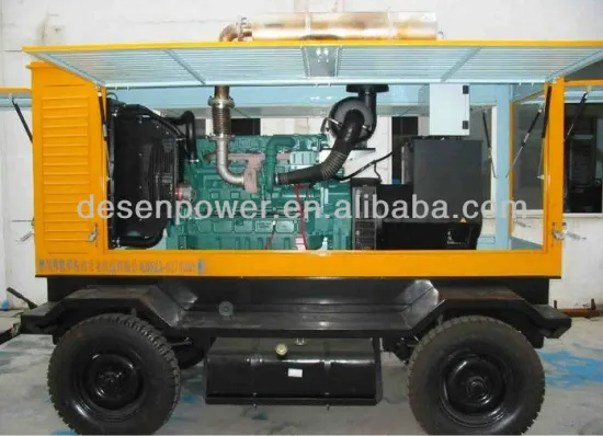 15KW 20KVA Trailer power station