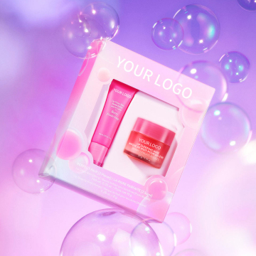 Custom Vegan Lip Care Set: Berry Mango Lip Sleeping Mask and Balm