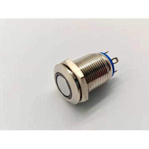 UL LED 12 mm metalen drukknopschakelaar