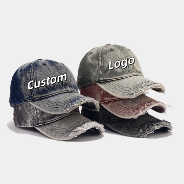 Wholesale Distressed Dad Hats: Custom Embroidery Sports Caps for Men