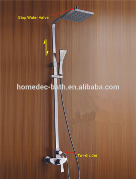 Bathroom Brass material Shower Mixer Faucet Set