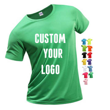 Men's Cotton Polyester O-Neck Causal T-Shirt Customization with Logo Printing
