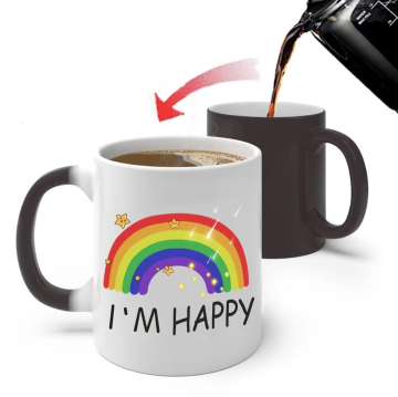 Tazza ceramica magica che cambia colore personalizzata con immagini