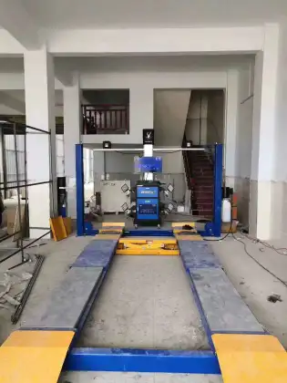 Shanghai Launch Scissor Alignment Car Lift (CE 4T)