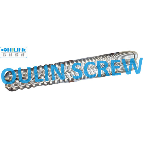 Supply Double Conical Screw Barrel for Weber Extrusion