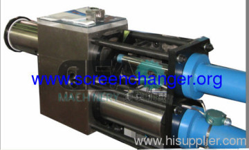 Continuous Screen Changer-double Piston Hydraulic Screen Changer 
