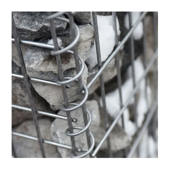 Galfan Welded Gabion Retaining Walls 200x100x50 - Gabion Box 2x1x0.5m Price