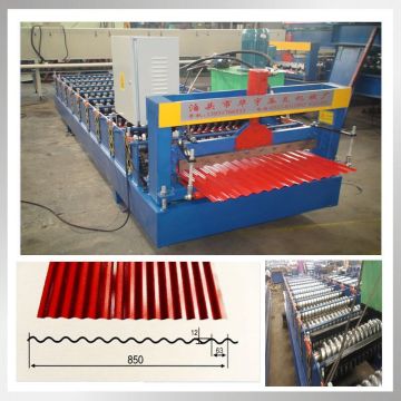 CE&ISO high quality zinc corrugated sheet roof making machine