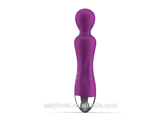 USB Rechargeable Silicone Women Sex Toy G-spot stimulate AV magic wand massager
