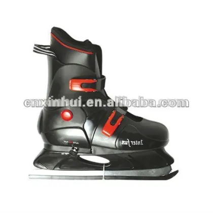 Hot selling high quality PU ice hockey skates shoes made in china factory