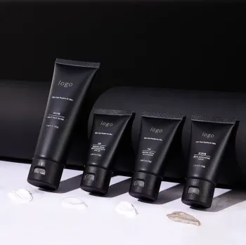 Comprehensive Private Label Organic SPF 20 Travel Skincare Kit: Anti-Acne, Men's Face Cleanser & Moisturizer Set