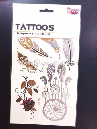 SUPER STYLE Skin Jewelry gold foil tattoo sticker