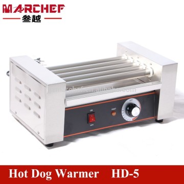5 rulli commerciali hot dog elettrico automatico grill_industrial salsicce walder
