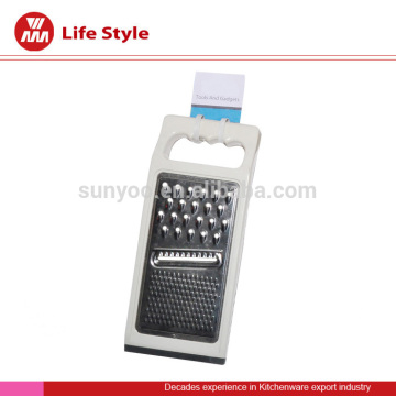 good quality 3 size one set fruit & vegetable tools stainless steel cheese grater/slicer with pp handle