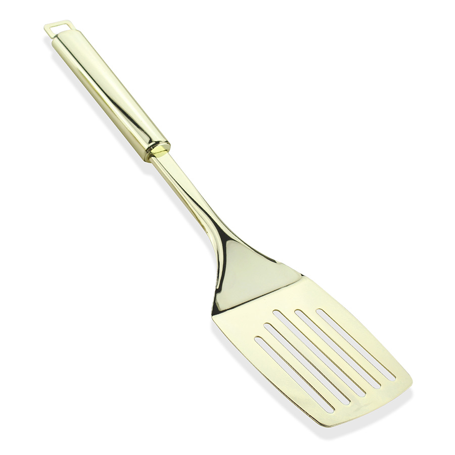 7PCS aço inoxidável banhado a ouro conjunto de utensílios de cozinha