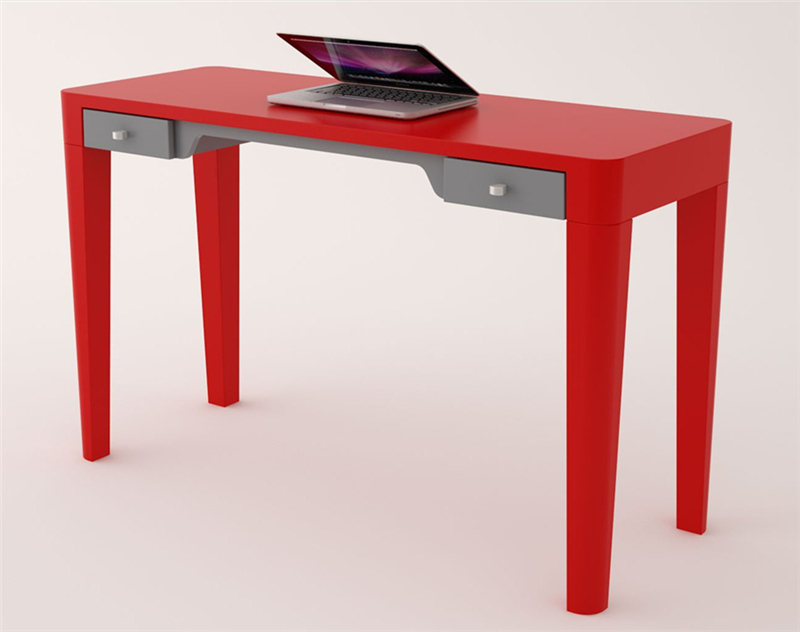 Modern Office Writing Computer Desk with Drainer