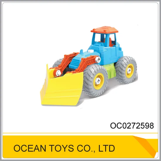 Prechool kids intelligent plastic truck diy assembly car toys OC0272598
