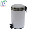 Outdoor Coloured Metal Kitchen Trash Can