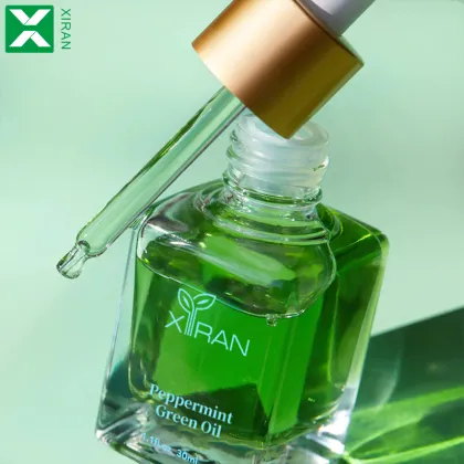 Peppermint Green Oil - Moisturizing and Calming Face Essential Oil for Skin Care