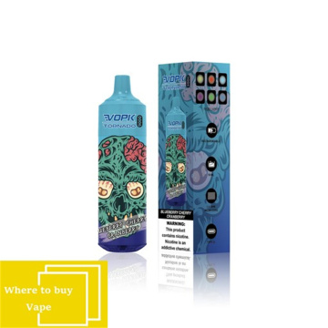 VOPK Tornado 9000 puffs Europe warehouse Digital Displa​y