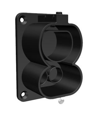 Waterproof Wall Holder Holster for CCS Combo 2 Connector DC Fast Charger Station