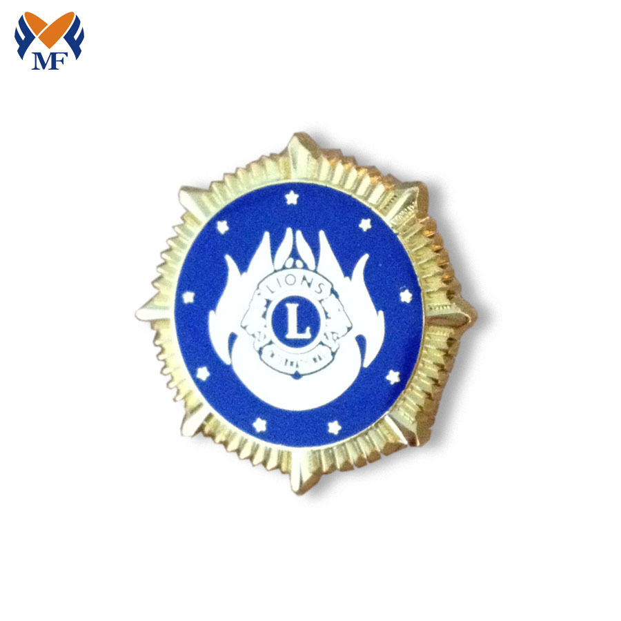 Custom Lion Badge