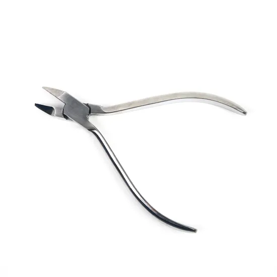 Orthodontic Pliers Flat Head Forceps for Bending Steel NiTi Wire