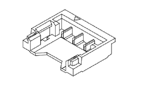 1,20mm Pitch 90 ° Wafer-SMT Connector