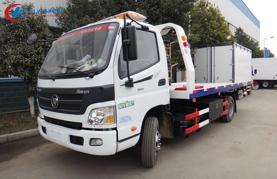 Chine Tout nouveau camion de dépannage à plat JMC 4.2m Fabricants