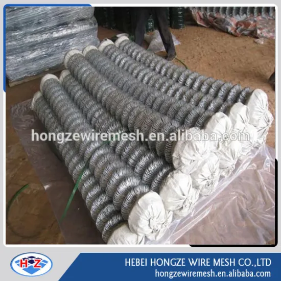 Chain Link Fence Galvanized or PVC Coated Mesh Fence
