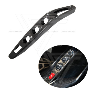 OEM Style Carbon Fiber Center Console Trim for Ferrari 812 (2017-2020)
