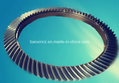 Posco Oil Dig Drilling Heavy Engineering Hot Rolling Spiral Bevel Gears