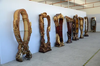 Elegant Wine Display Cabinet,Antique Home Furniture Display Racks