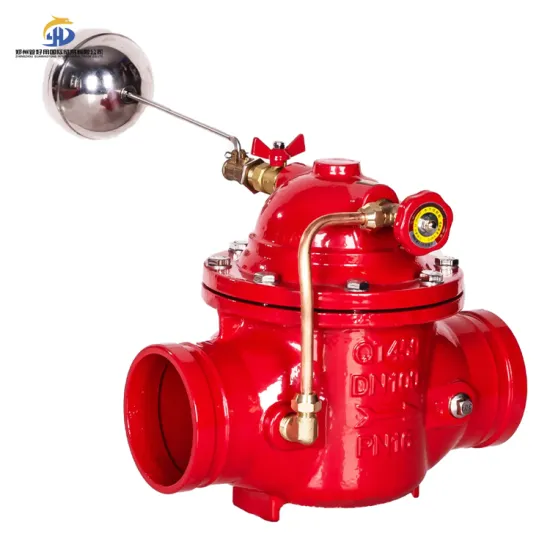 Fire Groove Floating Ball Control Valve