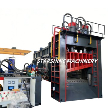 Schneiden von Metallscheren, Recycling-Schere, Schrottschermaschine