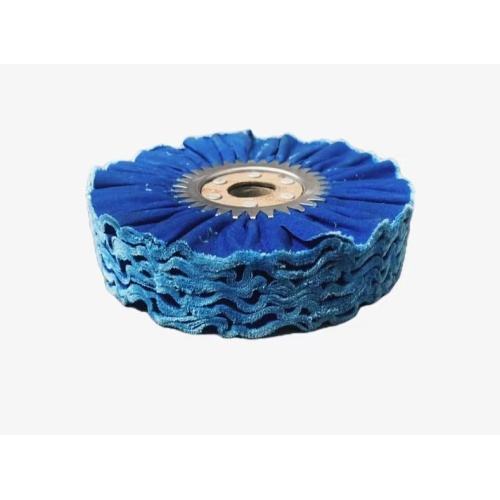 customized blue cloth polishing wheel polishing metal