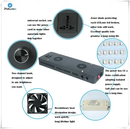 Coral Reef Used LED Aquarium Light for Aquarium