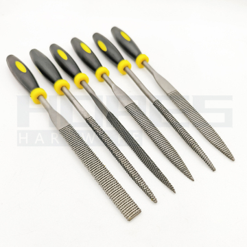 Woodworking File Set - 6pcs Wood Rasp Steel Needle Files for Carpentry