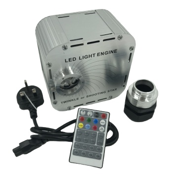 RGBW Fiber Optic Projector with Twinkle Wheel