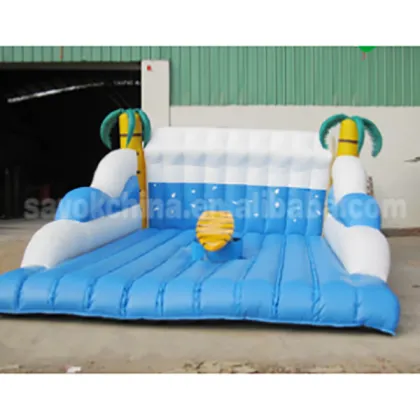 Inflatable Electric Surf Board Simulator: Mechanical Power Surfing