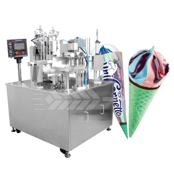 Automatic Small Package Fill and Seal Machine for Juices, Yogurts, and Ice Cream