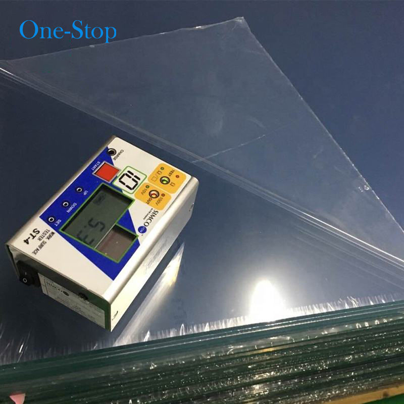 Customized anti-static PVC transparent sheet board plate