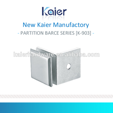 Bevel 90 degree shower hinge for wall to glass K-903