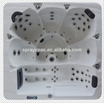 62 jets freestanding outdoor hottub