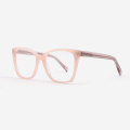 Bevelling modifid Cat-eye Acetate Female Optical Frames