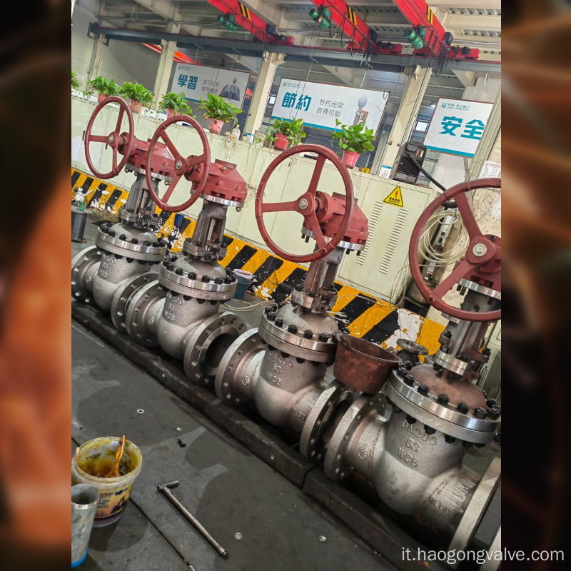 Valvola di porta elettrica API WCB 150LB 20 "