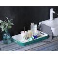 decorative serving tray with double handle