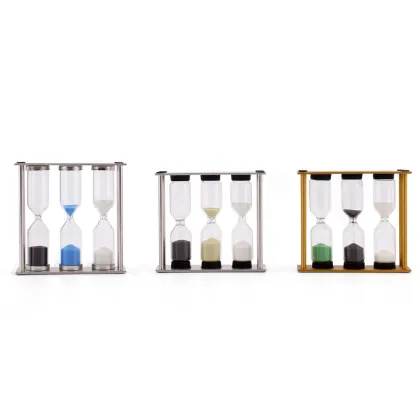 Metal Perfect Tea Timer: Three-In-One Sand Timer for Herbal Teas