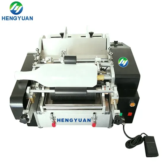 Semi-automatic Cold Wet Glue Labeling Machine for Tin Cans and Jars | HYT-81100
